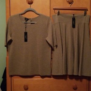 Talbot Knit Top and Skirt